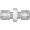 RIEGLER Raccordo dritto per tubo 8/10 mm, SW 22, pressione max. 10 bar (20 °C) / max. 1 bar (170°C), PFA