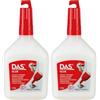 DAS-FLACONE Glue 250G Colla liquida, Colore Bianco, F501300 (Confezione da 2)