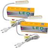 Lusta LED Co,. Ltd Bonlux 2 pezzi 30 LED 2 W 180 LM Lampada a luce fredda per macchina da