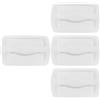 4 Count Coperchi Silicone Coperchio Del Tostapane in Copertura Coperture