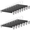 Tosnail Confezione da 15 grucce in legno naturale da 35,5 cm, per gonne,