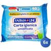 Farmaline 6x Farmaline 40 Strappi Igienica Umidificata