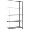 PROMETAL SCAFFALE SECURKIT 'PRO-METAL' cm L.100 x P.40 x H.200 aste esterne intere (15...