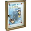 ALUBOX BACHECA PORTA AVVISI 1 FOGLIO cm 30 x 5 x 40 - bronzo - ALUBOX