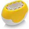 Microplane Grattugia Zester Flexi Zesti Fine Giallo Acciaio Inossidabile e Silic