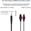 Cavo audio per cuffie HD650 HD660S HD600 HD6XX HD580 HD565 HD545 2,5 metri