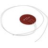 RS PRO Tappetino riscaldante, cerchio 2 W + 300 °C, ø 50 mm, 12 V DC