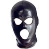 Nero Similpelle 3 Buchi Balaclava Completa per festa Halloween Carnevale