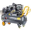 powermat Compressore 3 Kw 100L 650 L/Min 8 BAR Ölkompressor Compressore D'Aria Officina