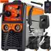 KRAFT DELE Mig Mag Mma Flux Saldatrice 200A Filo Tubolare Inverter Profi Acciaio Elettrodi
