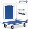 Ondragon Carrello Della Piattaforma 300kg per Trasporto Pieghevole Lagerwagen 90x60cm