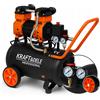KRAFT DELE Compressore Senza Olio 50 L 2200 W 8 Bar Compressore Ad Aria