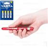 MACTRONIC torcia a penna medico lampadina tascabile dottore penlight +4 batterie varta AAA