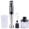 GALILEO Mini robot 3 in 1 in acciaio inox 600W, accessori intercambiabili, Kooper