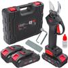 RED TECHNIC Tagliasiepi A Batteria Per Potare Rami 2 x 20V Batterie 30mm