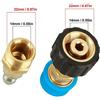 Adattatore M22F M22M meccanismo sgancio installazione plug-and-play per M