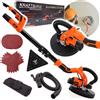 Kraft DELE Levigatrice a Parete Levigatrice collo Lungo Soffitto Sanders a Secco 2IN1 710W