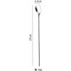 miscelatore lungo premium 316 SS quadrata per miscele spe