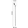 miscelatore lungo premium 316 SS quadrata per miscele spe