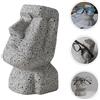 Statua Moai in Resina Porta Occhiali Da Sole Supporto Per Espositore