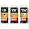 Duracell 18 DURACELL 13 Batterie PR48 Activair Protesi Pile per Apparecchi Acustici Udito