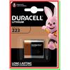 DURACELL 223 Batteria Pila CR-P2 EL223 CRP2P 223 litio 6v lithium Foto Flash