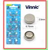 Vinnic 10 Batterie Pile VINNIC LR66 AG4 L626F LR626 G4 177 GP77A 377 376 SR626W SR66