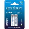 PANASONIC ENELOOP 2 Eneloop Panasonic Pile Batterie Ricaricabili STILO AA 2000mAh 2100 cicli