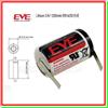 EVE Batteria Pila EVE 14250 cnr 3,6V Li-SoCl2 1/2AA 1200mAh lamelle a Saldare