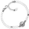 Amen Bracciale Amen Uomo San Benedetto in Argento Agata SBP4