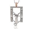 La Gatta Gioielli Collana La Gatta Gioielli Donna Gatta Indomabile in Argento Cubic Zirconia LG13C
