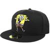 New Era Spongebob Posa Black Snapback Cap 9fifty 950 Osfa Limitata Custom Limit