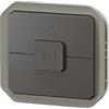 LEGRAND, Plexo 069898L - Interruttore per tapparelle con blocco elettrico e meccanico, 6A, 250 V, 500 W, colore: Antracite
