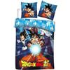 Difuzed AYMAX S.P.R.L. Dragonball Super Reversible Bedding Set - Duvet Cover 140 x 200 c