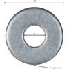 RONDELLA GREMBIALINA INOX A2 M 8 - 2 x 24 x 8,4 mm - 5 centinaio - BricoGo