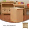 1 pc 1:12 Mini casa mobili da comodino mini comodino per bambini