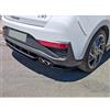 Motordrome Paraurti posteriore compatibile con Hyundai i30 III Hatchback N/N-Line Facelift 2020- (ABS)