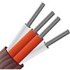 RS PRO 7/0,2 mm in gomma siliconica isolata (RTD) filo per tipo RTD, L. 5 m, max. +200 °C