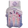 hermet Set Sacco Copripiumino Singolo Kpop Demon Hunters, 100% Cotone, 2 PZ, Sacco + Federa, Prodotto Ufficiale