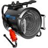 Güde Riscaldatore elettrico GH 9 E (9 kW, 2 livelli di calore 4,5/9 kW, funzione ventilatore, potenza soffiante 742 m³/h, angolo di inclinazione e spegnimento, protezione da surriscaldamento,