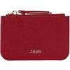 THUN - Portachiavi a bustina in ecopelle bordeaux, 13,5x10 cm, collezione Sempre con me
