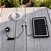 Kit Pompa Acqua Pannello per solare 9V 6W 10W con Pompa 5V DC 240L Ore e Tubo 2