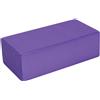 Fitness-Mad Hi-density Yoga Brick 22 x 11 x 7cm Purple 22 x 11 x 7cm Purple