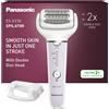 Panasonic ES EY30 V503 Epilatore Bagnato e Asciutto Doppio Disco con 60 Pinzette