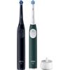 Oral B Spazzolino elettrico IO SERIES 2 Duo Edition (Ricaricabile) Black e Green 62418