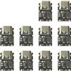 No 10 Pezzi di Tipo C 5 V Carica Scarica Modulo Integrato 3,7 V 4,2 V 18650 Ba2243
