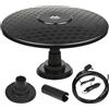 Maclean Antenna omnidirezionale Maclean MCTV 945 antenna esterna TV attiva amplificata