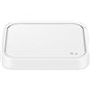 Samsung Wireless Charger Single 15W Fast Charging 2.0, Bianco