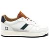 D.A.T.E. Scarpe Uomo Tg 45 Sneakers COURT 2.0 VINTAGE bianco cuoio pelle