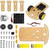 No Kit di Robot Auto DIY Chassis 2WD Robot Car Chassis Kit 2WD Motor Chassis X7O2